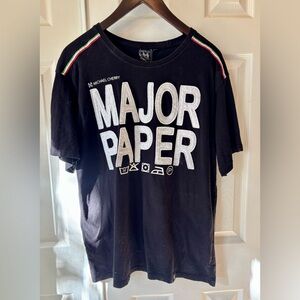 Michael Cherry T-shirt Major Black Size XXL